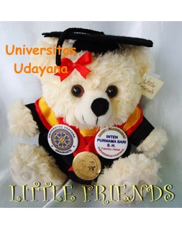 Boneka Wisuda Universitas Udayana - Hukum (25 cm)